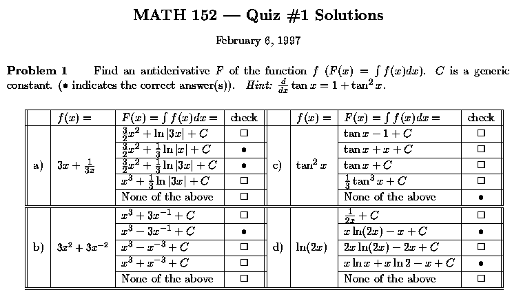 MATH6100 Calculus 1 Final Quiz 1,2 - MATH6100 Calculus 1 Final